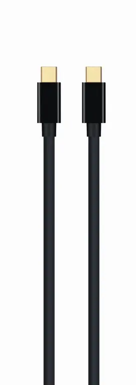 Cablu video Gembird CCP-mDPmDP2-6 Mini-DisplayPort (T) la Mini-DisplayPort (T), 1.8m, 4K UHD (3840x2160)@30 Hz (Negru)