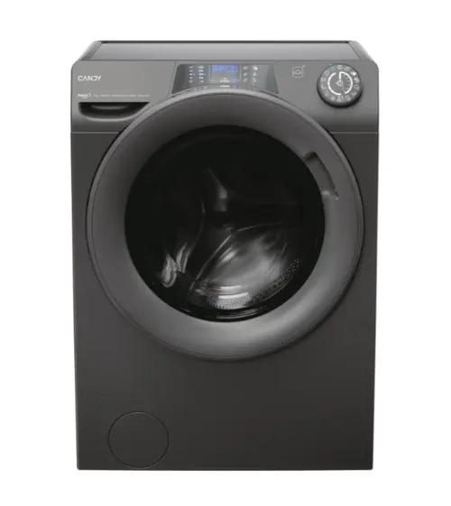 Masina de spalat rufe cu incarcare frontala Candy RP 696BWMRR/1-S, 9 kg, 1600 rpm, Clasa energetica A, 60 cm (Antracit)