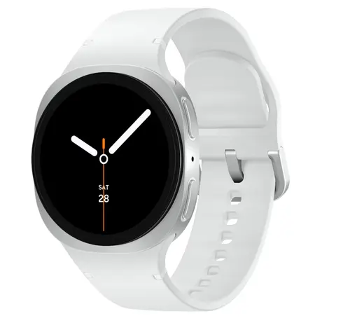Smartwatch Samsung Galaxy Watch8 40mm BT, Ecran AMOLED 1.34inch, Bluetooth, NFC, Wi-Fi, Wear OS, 5 ATM (Argintiu)