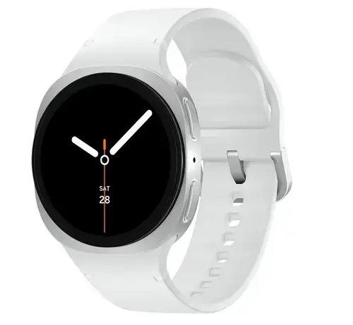 Smartwatch Samsung Galaxy Watch8 40mm LTE, Ecran AMOLED 1.34inch, Bluetooth, NFC, Wi-Fi, Wear OS, 4G, 5 ATM (Argintiu)