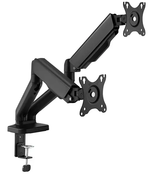 Suport Monitoare Cabletech UCH0208-2, 17” – 32”, 9 Kg/monitor (Negru)