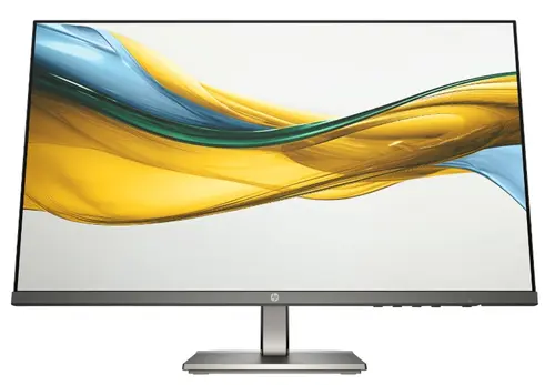 Monitor IPS LED HP 23.8inch S5 524DA, Full HD (1920 x 1080), VGA, HDMI, Boxe, 100 Hz, 5 ms (Gri)