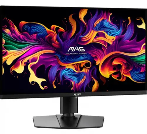 Monitor Gaming MSI MAG 26.5inch 271QPX QD-OLED E2, WQHD (2560 x 1440), HDMI, DisplayPort, Pivot, 240 Hz, 0.03 ms (Negru)
