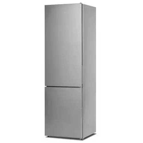 Combina frigorifica LDK CF-300IX, Clasa E, Capacitate 288 l, Less frost, Termostat reglabil, Iluminare LED, H 180 cm (Argintiu)
