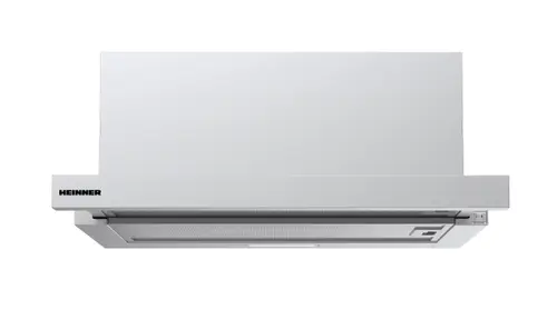 Hota telescopica HEINNER HTCH-MD600IX, 630 m3/h, 2 viteze, 215 W, 1.5 W, Filtre aluminiu (Inox)