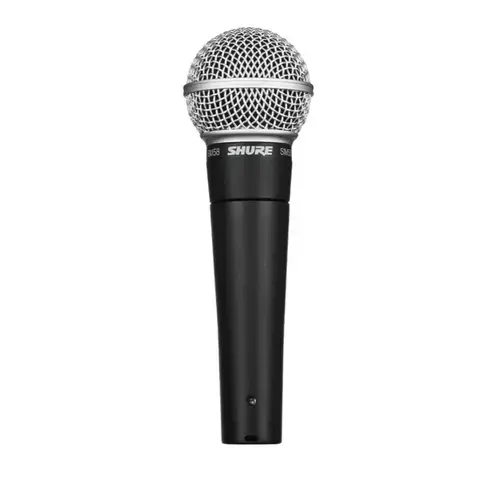 Microfon Vocal Shure SM58SE, XLR, Switch On Off, Cardioid dinamic (Gri)