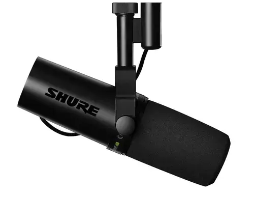 Microfon Vocal Shure SM7dB, Preamplificator integrat, Dinamic (Negru)