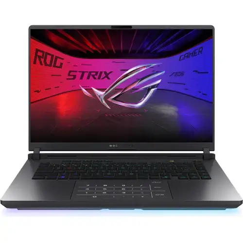Laptop Gaming ASUS ROG Strix G16 G615LW (Procesor Intel® Core™ Ultra 9 275HX (36M Cache, up to 5.40 GHz), 16inch 2.5K 240Hz, 32GB DDR5, 2TB SSD, NVIDIA GeForce RTX 5080 @16GB, Negru/Gri)
