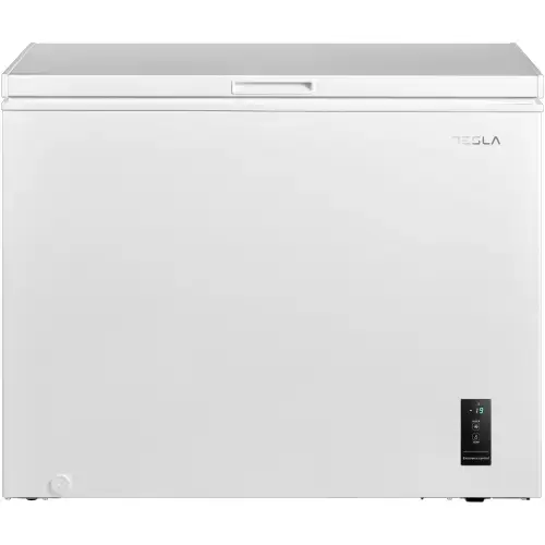 Lada frigorifica Tesla RH2950ME, 290 l, Clasa E, Functie frigider, Control electronic, Display LED, H 84.5 cm (Alb)