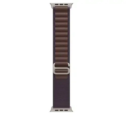 Curea pentru Apple Watch 49mm MT5Q3ZM/A, Alpine Loop, Medium (Indigo)