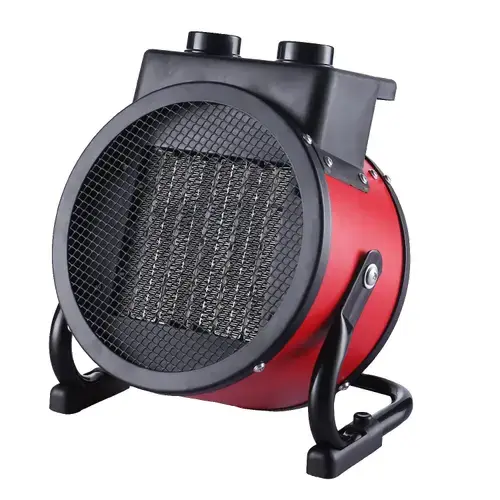 Aeroterma Camry 7743, Metal, 2400W, 240V, Lungime cablu 1.73 m, 22x16.5x25.7 cm (Rosu)