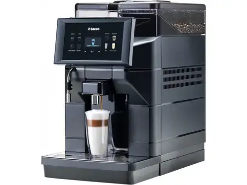 Espressor automat Saeco Aurora M2, 1900 W, Ecran TFT, Rezervor 4 l, Capacitate boabe 1.2 kg, Rasnita incorporata (Negru)