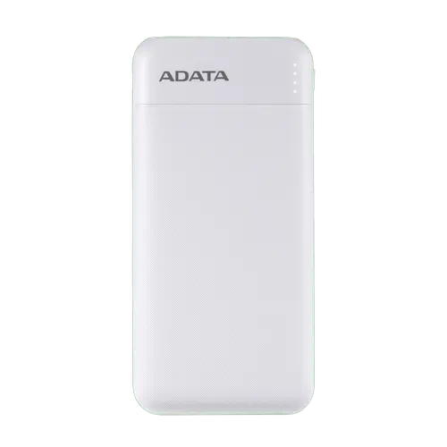 Baterie externa ADATA C100, 10000 mAh, 2 x USB, 1 x USB Type-C (Alb)