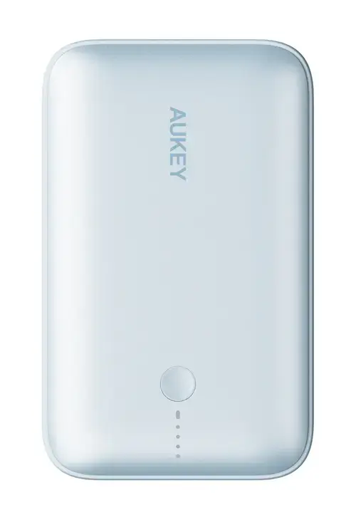 Baterie externa Aukey PB-Y57 Spark Mini, 20000 mAh, USB-A, USB Type-C, 22.5 W (Albastru)