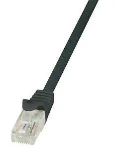 Cablu UTP LogiLink CP1073U, Patchcord, CAT.5e, 5m (Negru)