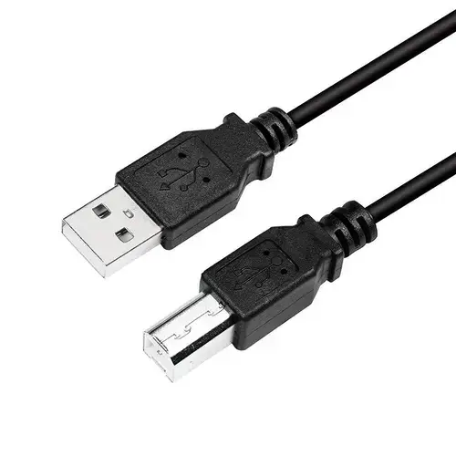 Cablu imprimanta LOGILINK CU0008B, USB 2.0 - USB 2.0 Type-B, 3m (Negru)