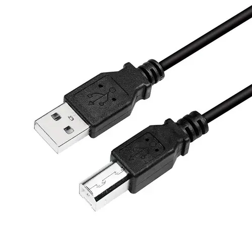 Cablu imprimanta LOGILINK CU0008B, USB 2.0 - USB 2.0 Type-B, 3m (Negru)