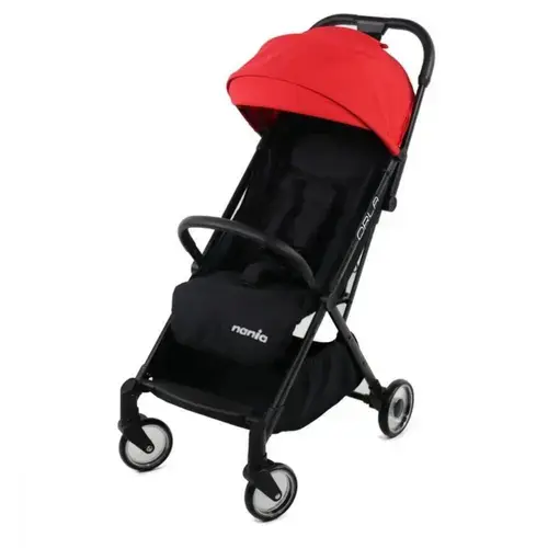 Carucior Sport Nania Orla, 0 - 15kg, Negru/Rosu