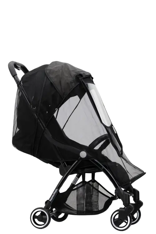 Protectie impotriva insectelor pentru carucior Yoop Hamilton (Negru)