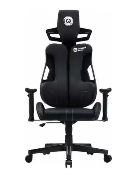 Scaun gaming Canyon Morphos, material metalic si plastic, inaltime ajustabila, suport pentru brate 2D (Negru)