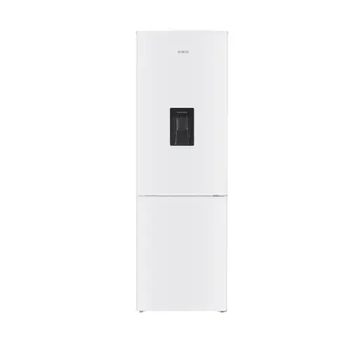 Combina frigorifica Samus SCW396ED, 330 l, Clasa E, Dozator de apa, Usi reversibile, H 185.8 cm (Alb)