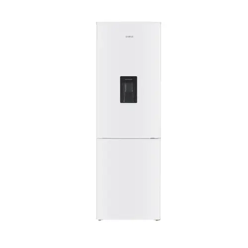 Combina frigorifica Samus SCW396ED, 330 l, Clasa E, Dozator de apa, Usi reversibile, H 185.8 cm (Alb)