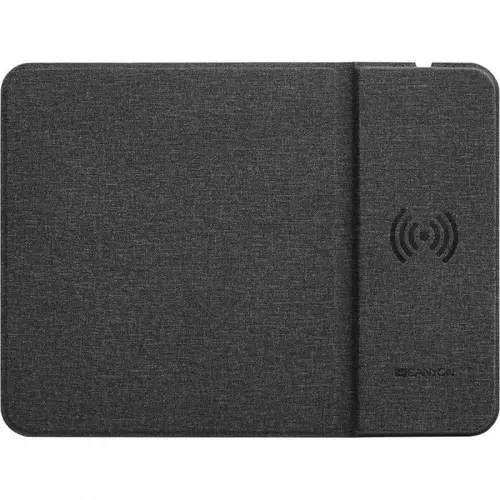 Mouse Pad Gaming Canyon CNS-CMPW5, Incarcare Wireless (Negru)