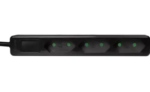 Prelungitor Logilink LPS229B, 3 x CEE 7/17, 1.5 m (Negru)