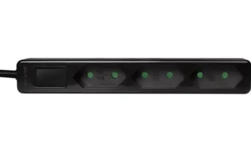 Prelungitor Logilink LPS229B, 3 x CEE 7/17, 1.5 m (Negru)