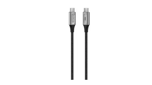 Cablu EcoFlow Rapid Pro, USB-C, 240W, Nylon, 1.8 m (Negru/Gri)