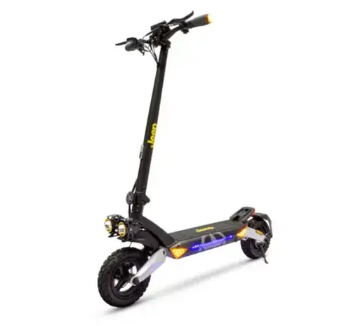 Trotineta electrica Jeep JXP, Motor 500W, autonomie 60km, viteza maxima 25km/h, roti 10inch (Negru)