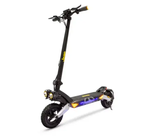 Trotineta electrica Jeep JXP, Motor 500W, autonomie 60km, viteza maxima 25km/h, roti 10inch (Negru)