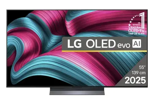 Televizor OLED LG 139 cm (55inch) OLED55C51LA, Ultra HD 4K, Smart TV, WiFi, CI+