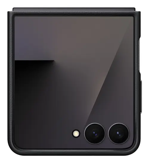 Husa protectie spate Samsung Kindsuit Case EF-VF766PBEGWW pentru Galaxy Z Flip7 (Negru)