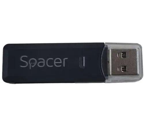 Card Reader Spacer SPCR-USB3-02, USB 3.0 (Negru)