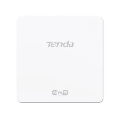 Access Point Tenda W15-PRO, Dual Band, Gigabit, 2 antene interne, alimentare PoE, Wi-Fi 6 (Alb)