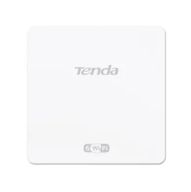 Access Point Tenda W15-PRO, Dual Band, Gigabit, 2 antene interne, alimentare PoE, Wi-Fi 6 (Alb)