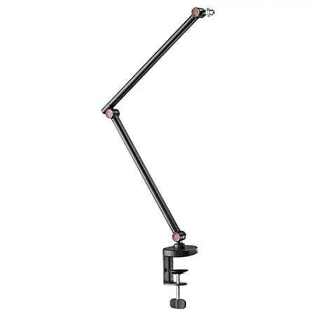 Suport pentru microfon Cabletech UCH0038, rotatie 360°/orizontal (Negru/Rosu)