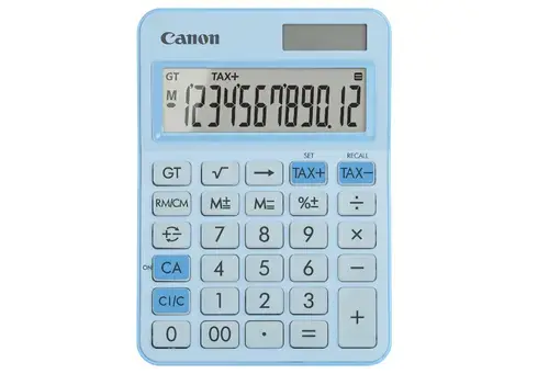 Calculator de birou Canon LS-125KB-PBL (Albastru)