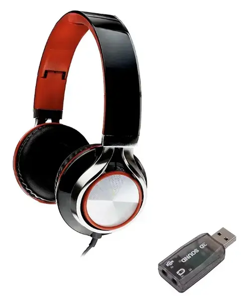 Casti Gaming Spacer SPHS-SILVER-USB, Cu fir, Microfon (Negru/Argintiu)