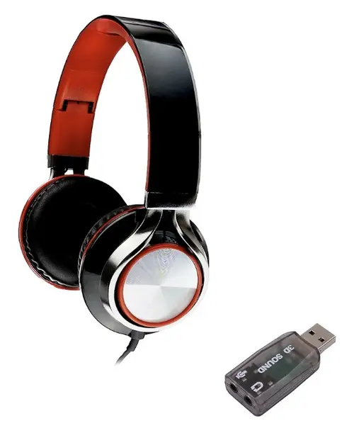 Casti Gaming Spacer SPHS-SILVER-USB, Cu fir, Microfon (Negru/Argintiu)