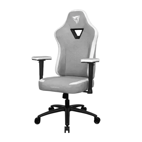 Scaun Gaming Ergonomic ThunderX3 EAZE LOFT, Max 125 kg, Cotiere 2D, Suport lombar si gat din spuma, Mecanism SYNC4 (Gri)