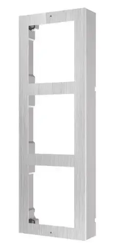 Rama protectie pentru 3 module de videointerfon Hikvision DS-KD-ACW3/S