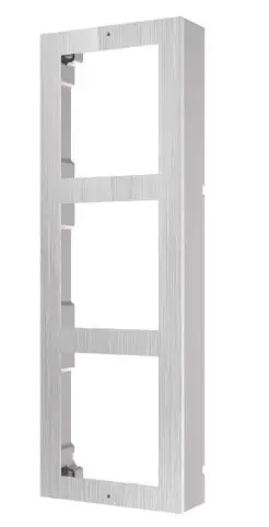 Rama protectie pentru 3 module de videointerfon Hikvision DS-KD-ACW3/S