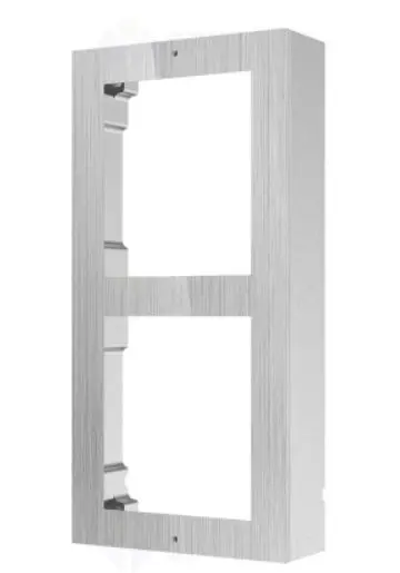 Rama protectie pentru 2 module de videointerfon Hikvision DS-KD-ACW2/S