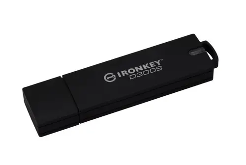 Stick USB Kingston IronKey D500S, 32 GB, USB 3.2 (Negru)