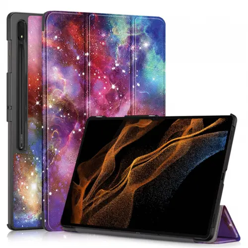 Husa pentru Samsung Galaxy Tab S10 Ultra / Tab S9 Ultra / Tab S8 Ultra, FoldPro Galaxy (Multicolor)
