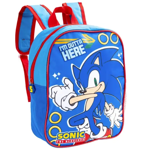 Ghiozdan de gradinita Sonic SON12001_9, 1 compartiment,  32x26x10 cm