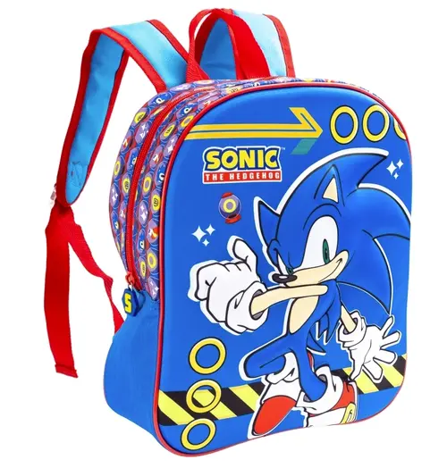 Ghiozdan gradinita Sonic SON12301_9, 32x28x11 cm, 1 compartiment