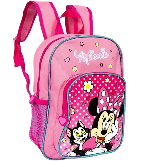 Ghiozdan gradinita Minnie Mouse MN12201_2, 2 compartimente, 32 cm